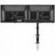  Bracwiser Dual Fully Adjustable Monitor Arm Stand Mount Fits Two Screen 13-27 inch 22lbs for Monitor Computer Screen 13 15 17 19 20 22 23 24 26 27 inch VESA 75 100 (MD7442) 