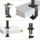  Bracwiser Dual Vertical Fully Adjustable Monitor Arm Stand Mount Fits Two Screen 13-27 inch 22lbs for Monitor Computer Screen 13 15 17 19 20 22 23 24 26 27 inch VESA 75 100 (MD7802) 