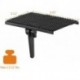  Bracwiser No Drill TV Top Shelf 6 Inch Wide Monitor Top Mounting Bracket Platform Holds Speaker, AV Receiver, Media Box, Game Console and More CS106S