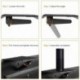  Bracwiser No Drill TV Top Shelf 6 Inch Wide Monitor Top Mounting Bracket Platform Holds Speaker, AV Receiver, Media Box, Game Console and More CS106S