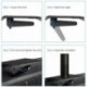  Bracwiser No Drill TV Top Shelf 12 inch Wide Monitor Top Mounting Bracket Platform Holds Speaker, AV Receiver, Media Box, Game Console and More  CS106M