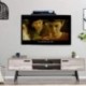  Bracwiser No Drill TV Top Shelf 12 inch Wide Monitor Top Mounting Bracket Platform Holds Speaker, AV Receiver, Media Box, Game Console and More  CS106M