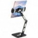  Bracwiser Adjustable Tablet Phone Holder Stand for 4.7-11 inch iPad, iPad Air, iPad Pro, Samsung Tabs, and Phones (YFD208B) 