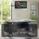  Bracwiser Single Fully Adjustable Standing Height Monitor Arm Stand Mount 800mm Tall for Monitor Computer Screen 13 15 17 19 20 22 23 24 26 27 30 32 inch VESA 75 100 (MD7821) 